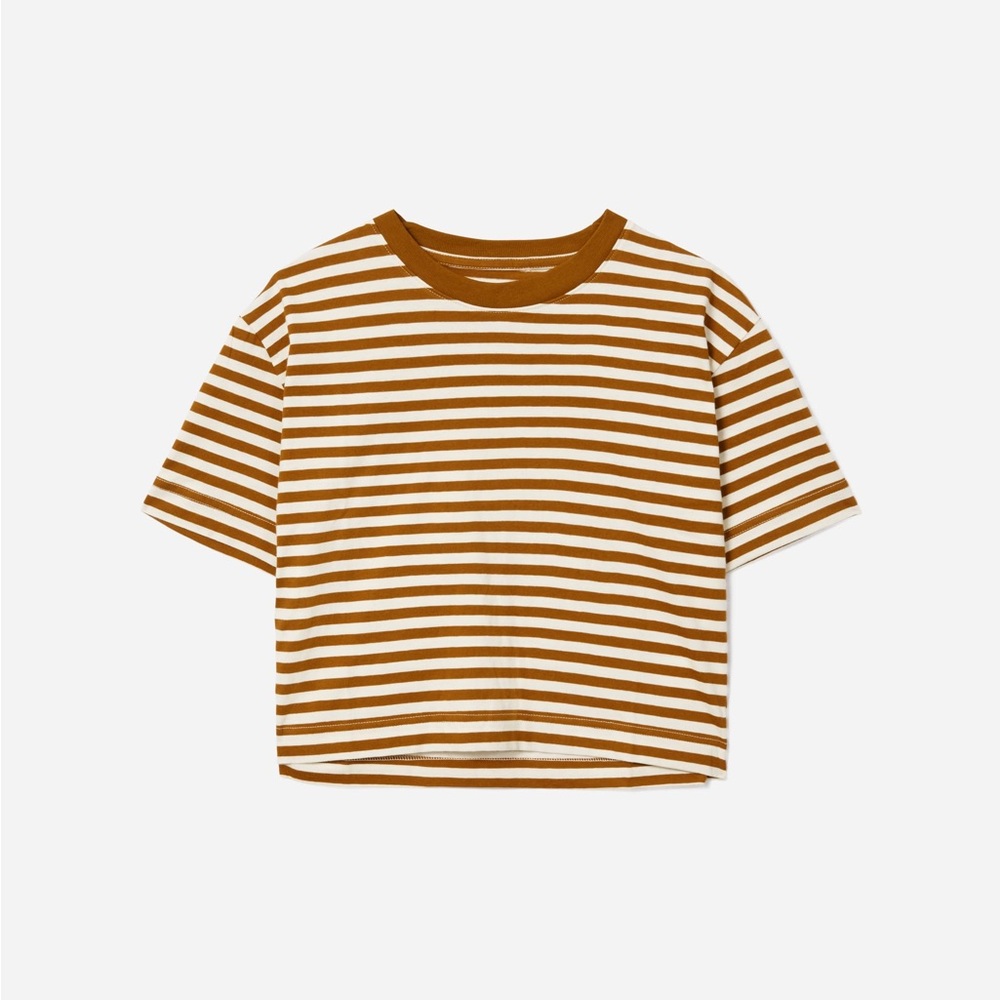 Everlane The Organic Cotton Cropped Tee